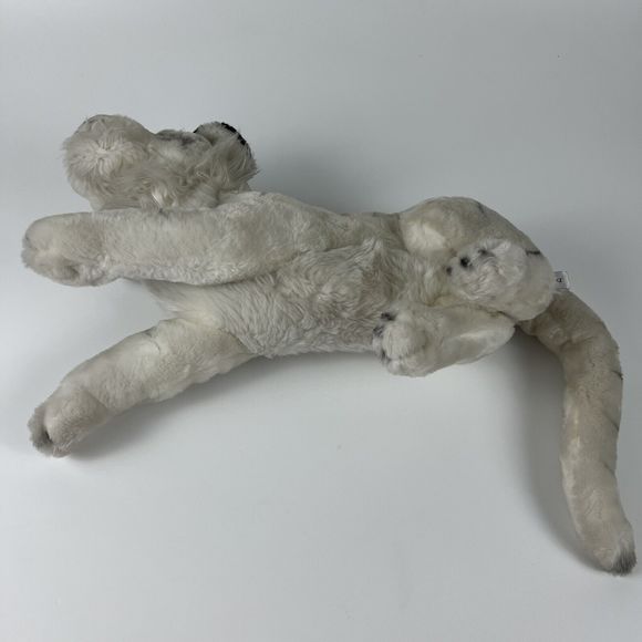 FAO Schwartz 2004 Realistic White Asian Tiger Pink Eyes Stuffed Animal 17” Rare* - Picture 10 of 16